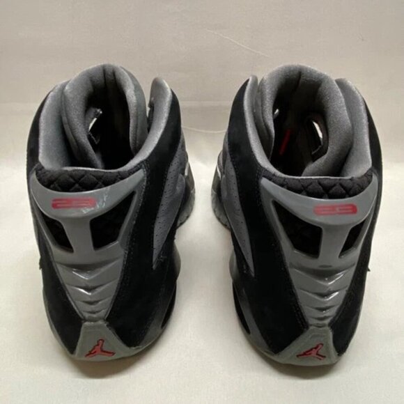 Jordan B'Loyal 23 Air Men's 12 Retro Black Cool Grey University Mid Sneaker GUC - Picture 4 of 15